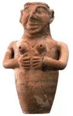 Figurine aus Tell-Qasile