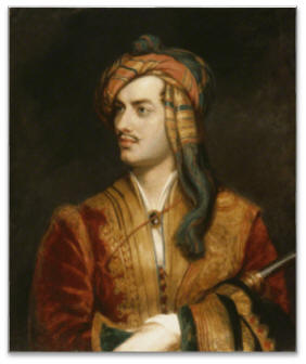 Lord Byron in Albanien