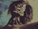 Gott am Horeb, gemalt von Salvador Dali